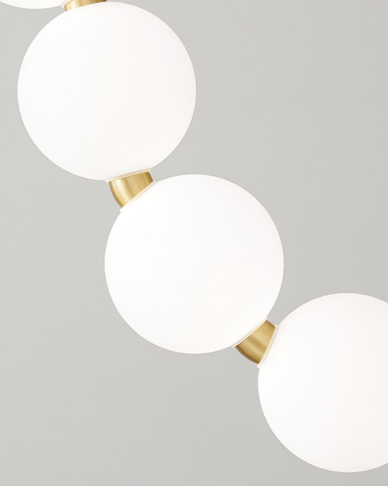 Acoji | Spiral Pearl Chandelier