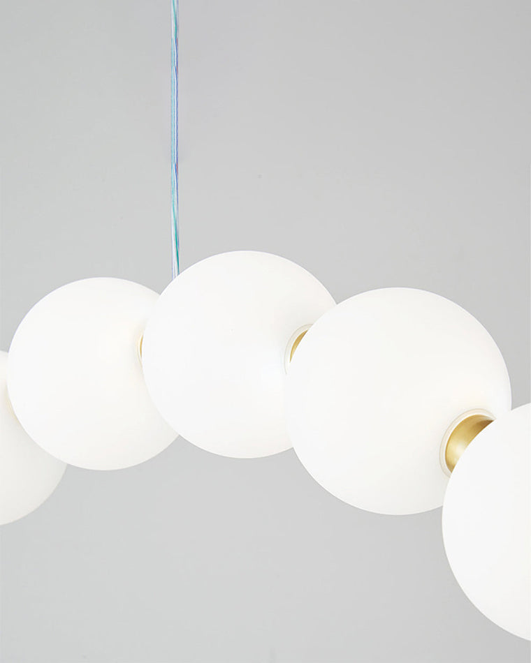 Acoji | String Pearl Chandelier