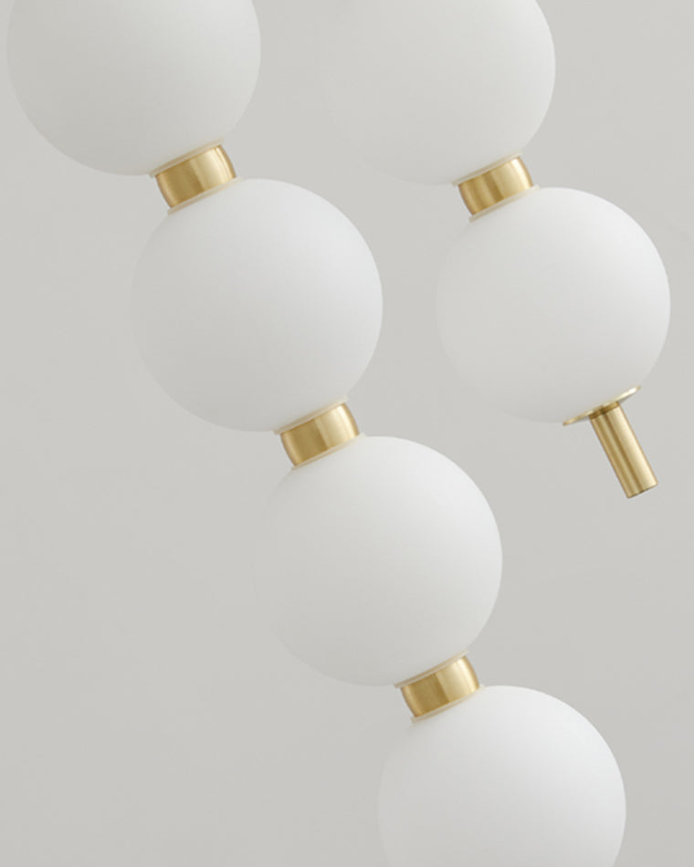 Acoji | Long Pearl Chandelier
