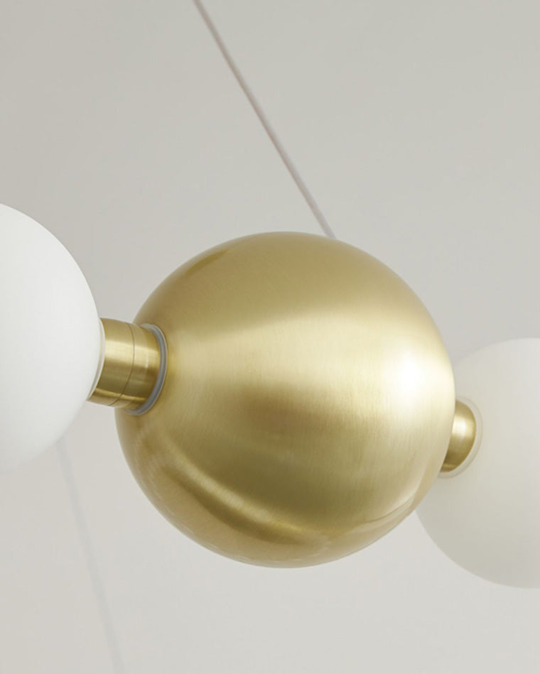 Acoji | Pear Necklace Circular Chandelier