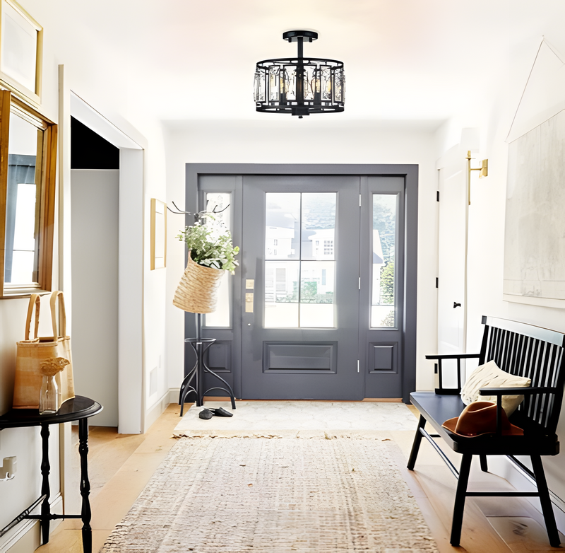 Sharinda 3 - Light Drum Chandelier