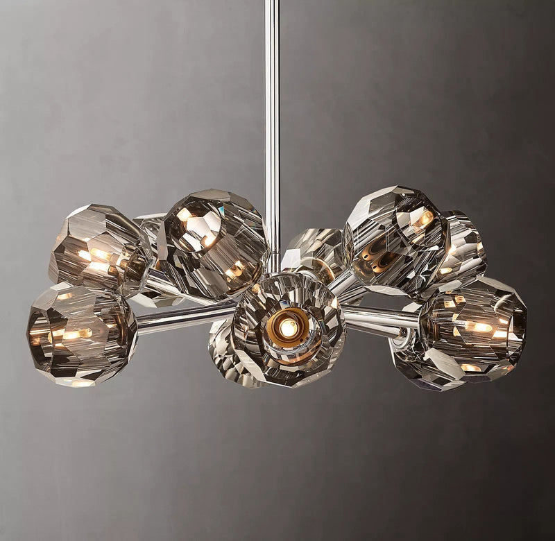 Boule Cristal Round Chandelier 24" - Franing