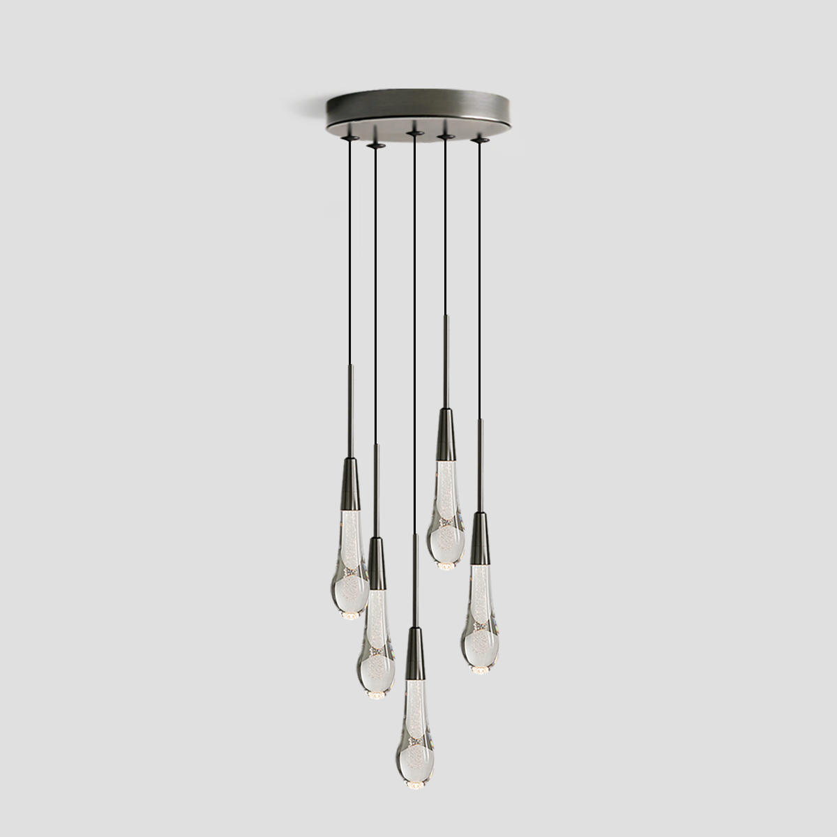 Soltaire Round Pendant-3 lights 5 lights 7 lights - Franing