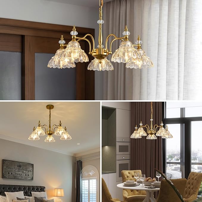 5 Lights Chandelier