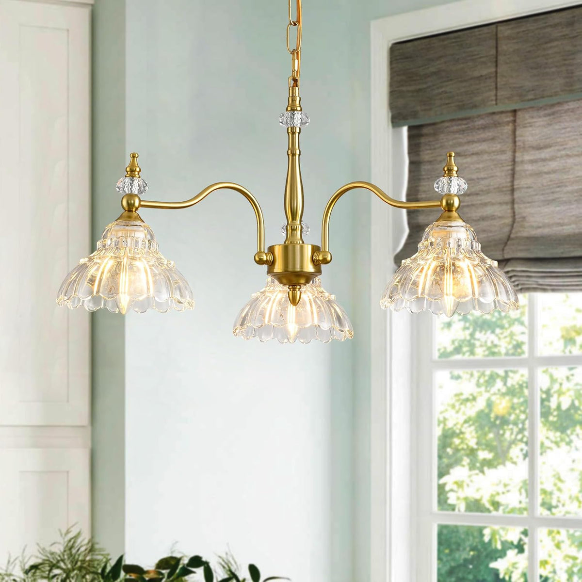 5 Lights Chandelier