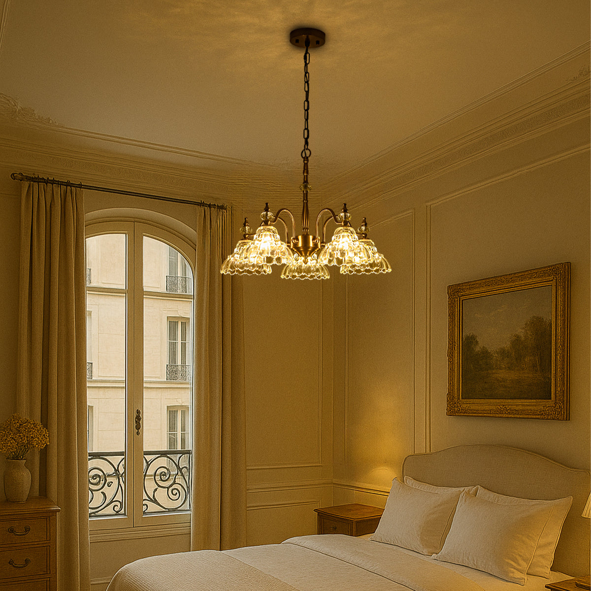 5 Lights Chandelier