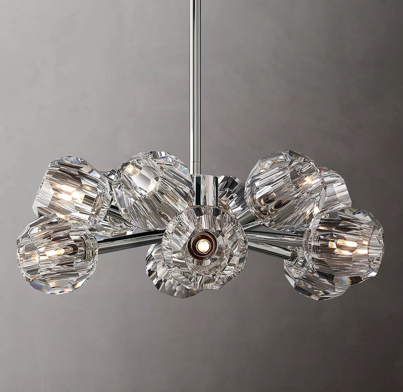 Boule Cristal Round Chandelier 24" - Franing