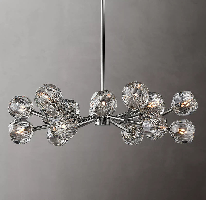 Boule Cristal Round Chandelier 36" - Franing