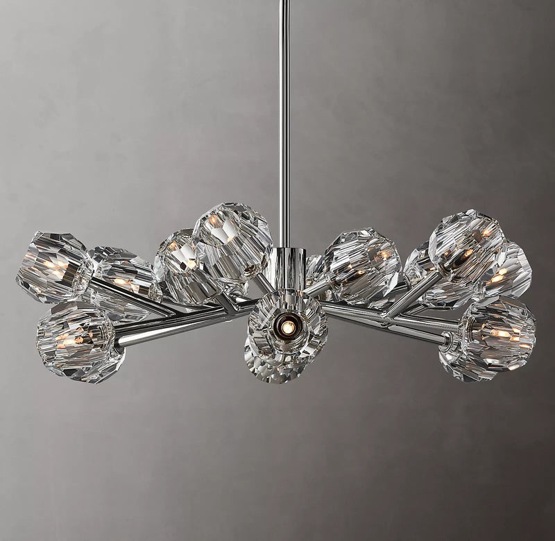 Boule Cristal Round Chandelier 36" - Franing