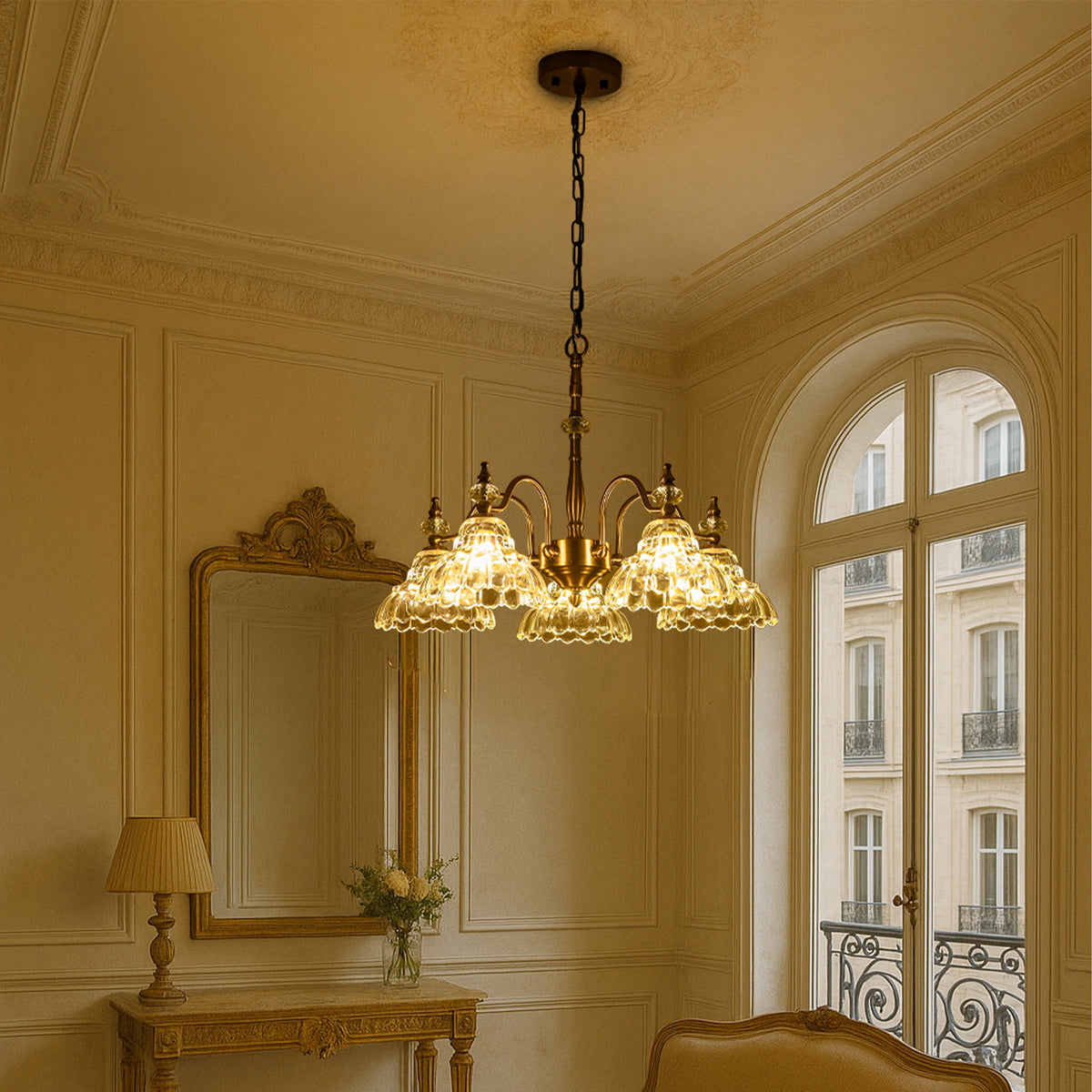 5 Lights Chandelier