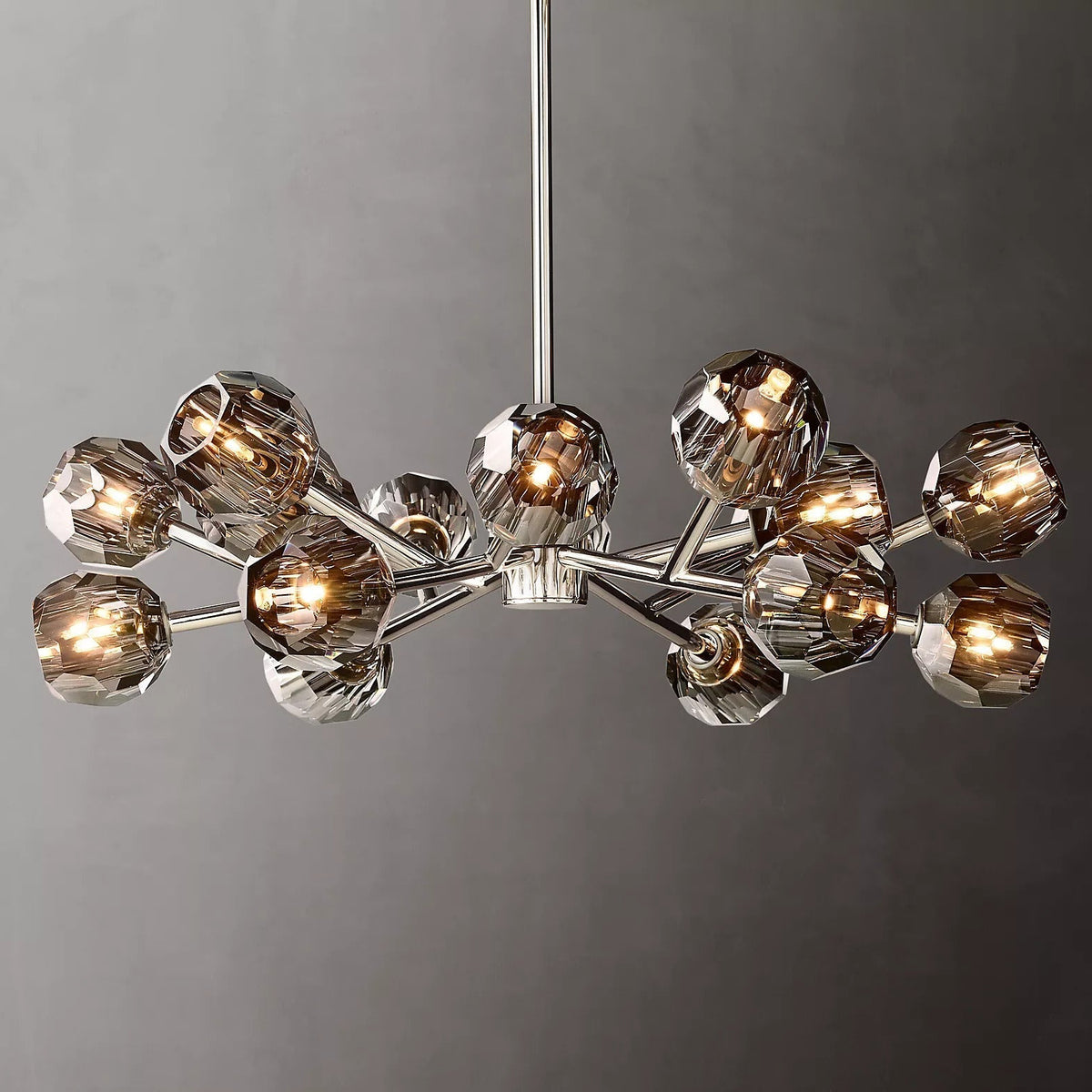 Boule Cristal Round Chandelier 36" - Franing