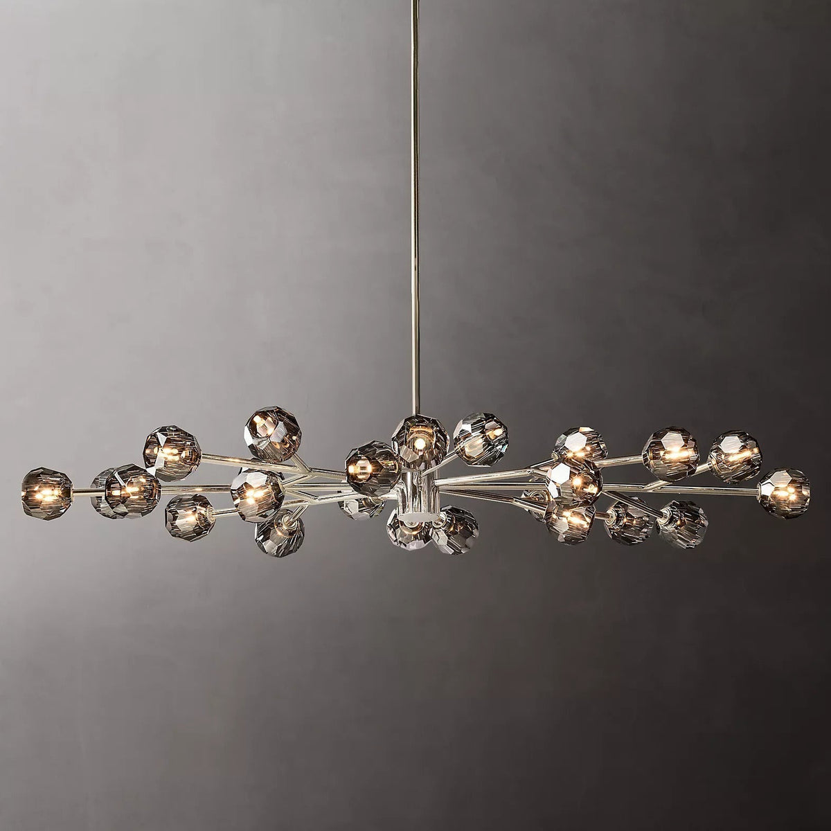 Boule Crystal Round Chandelier 72" - Franing