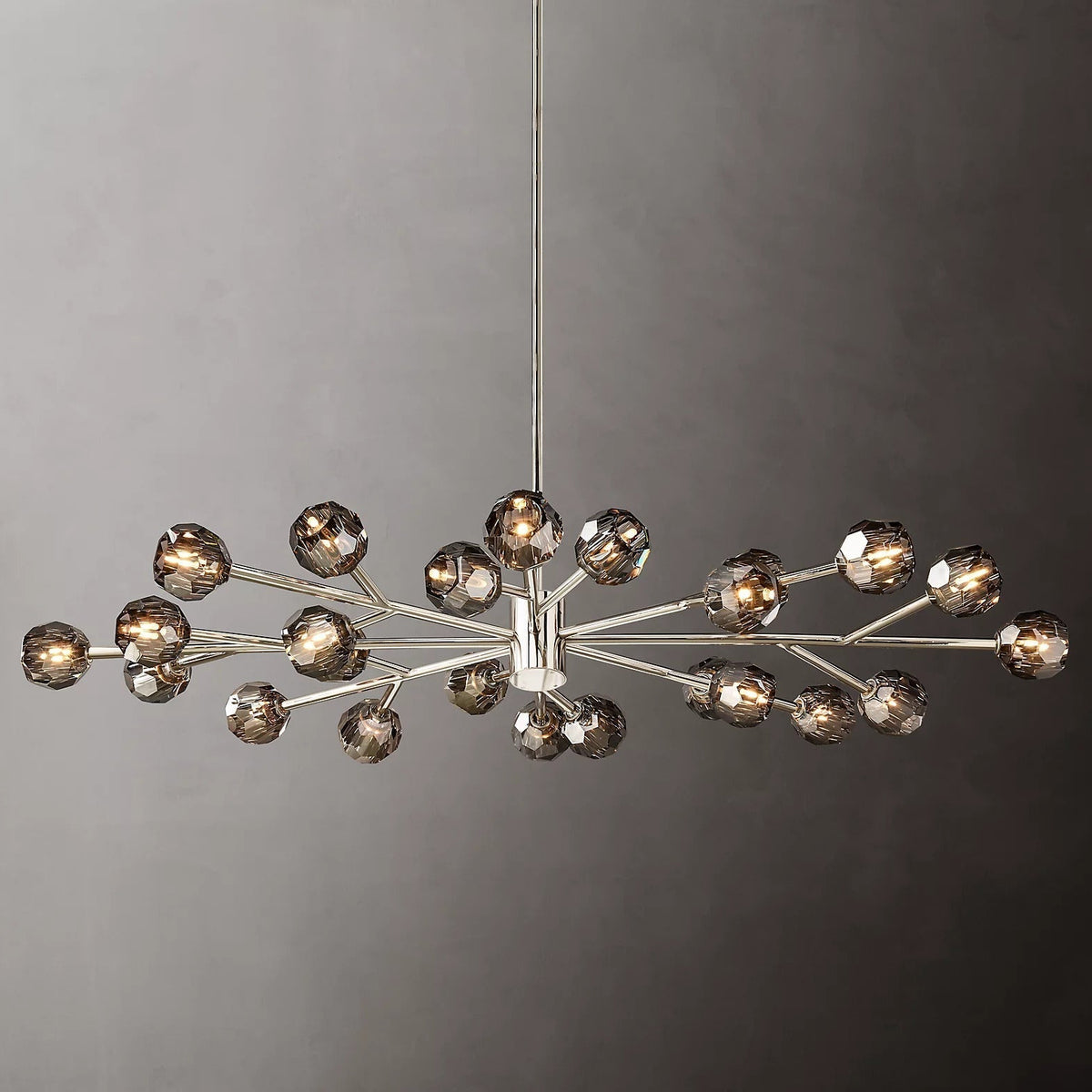 Boule Crystal Round Chandelier 72" - Franing