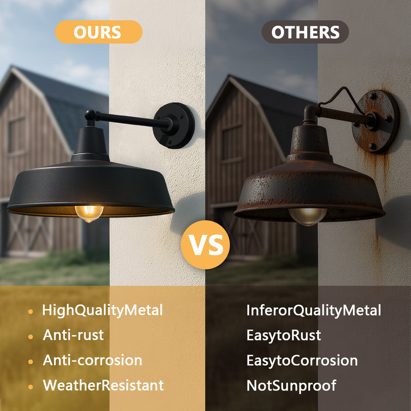 Large Outdoor Barn Light – Built to Last. Styled to Impress