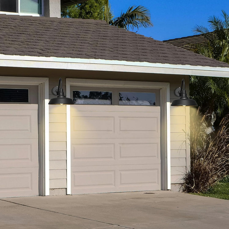 Dusk to Dawn Gooseneck Barn Light Waterproof Outdoor