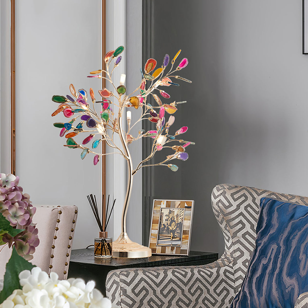 Agate Table Lamp