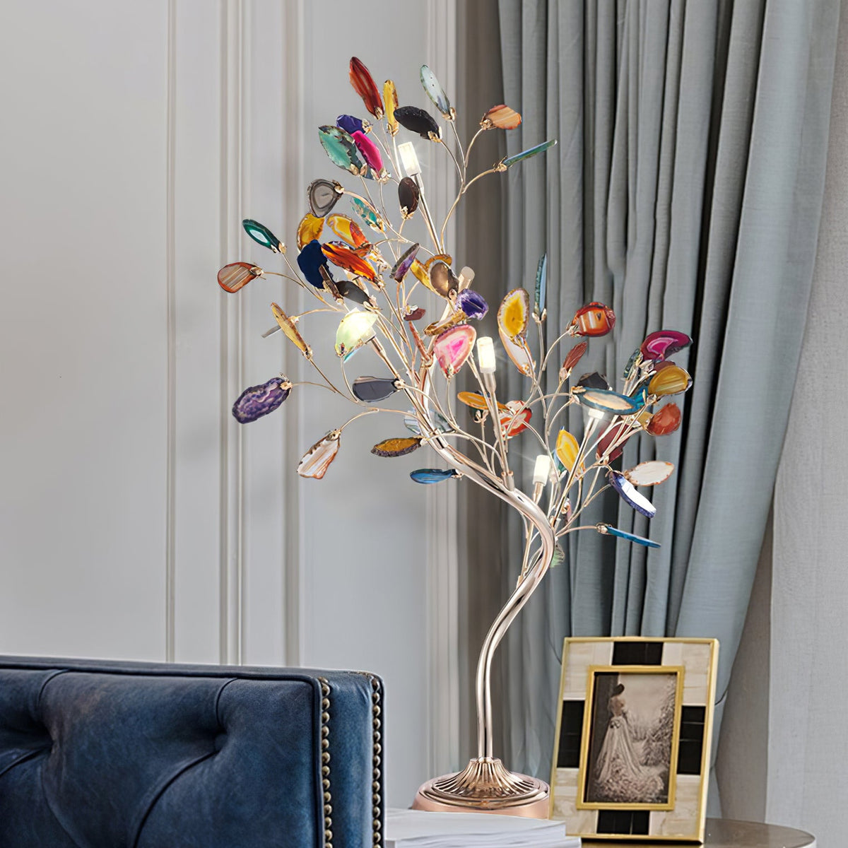 Agate Table Lamp