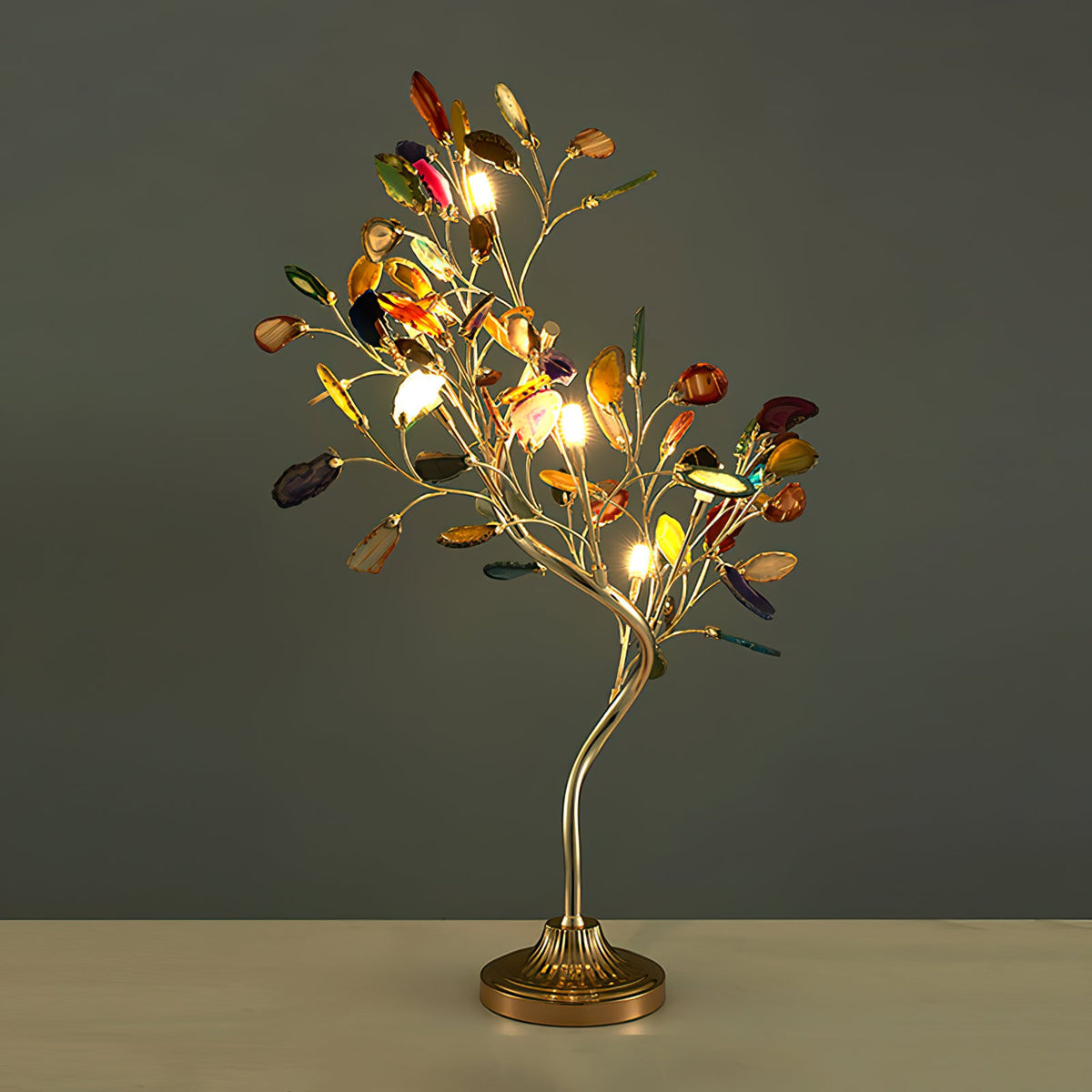 Agate Table Lamp