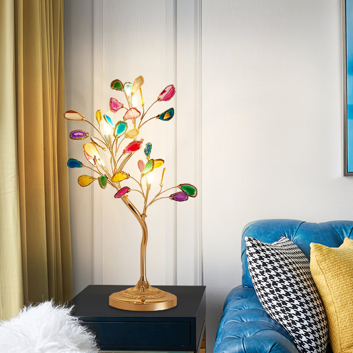 Agate Table Lamp