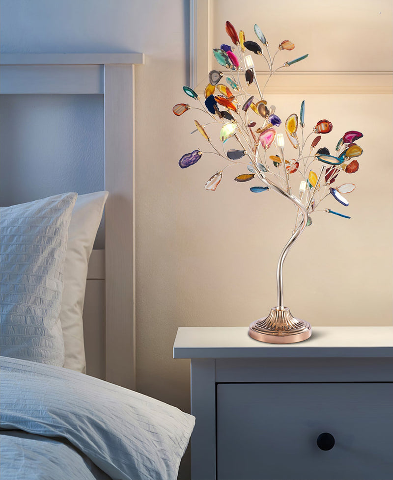 Agate Table Lamp