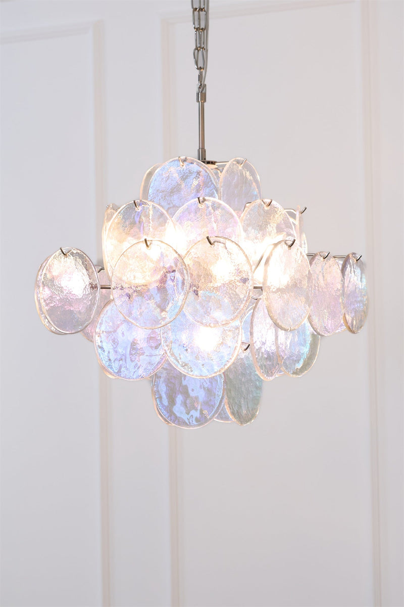 Aurelia Iridescent Murano Chandelier