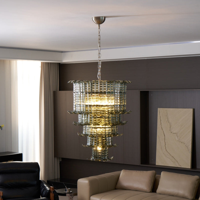 Cascade Murano Chandelier