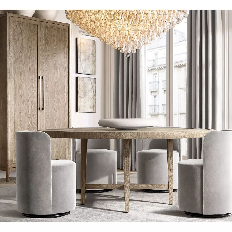 Chiara Clear Glass Tiered Round Chandelier 37" - Franing