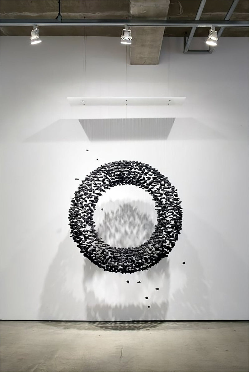 Charcoal Shape Hourglass Chandelier