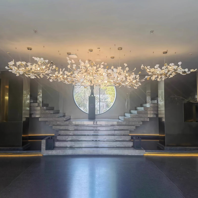 Gingko Leaves Chandelier