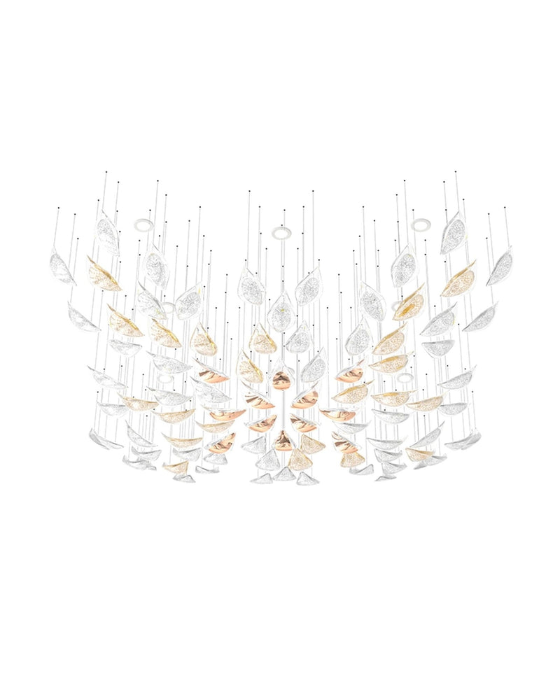 Floating Leaves Chandelier