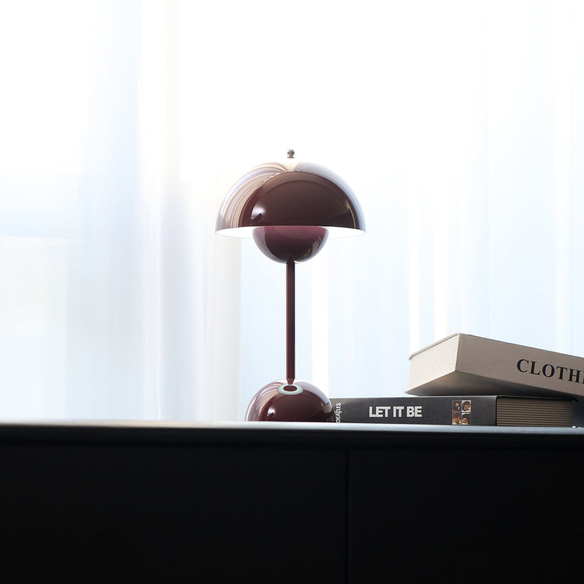 Flowerpot Portable Table Lamp