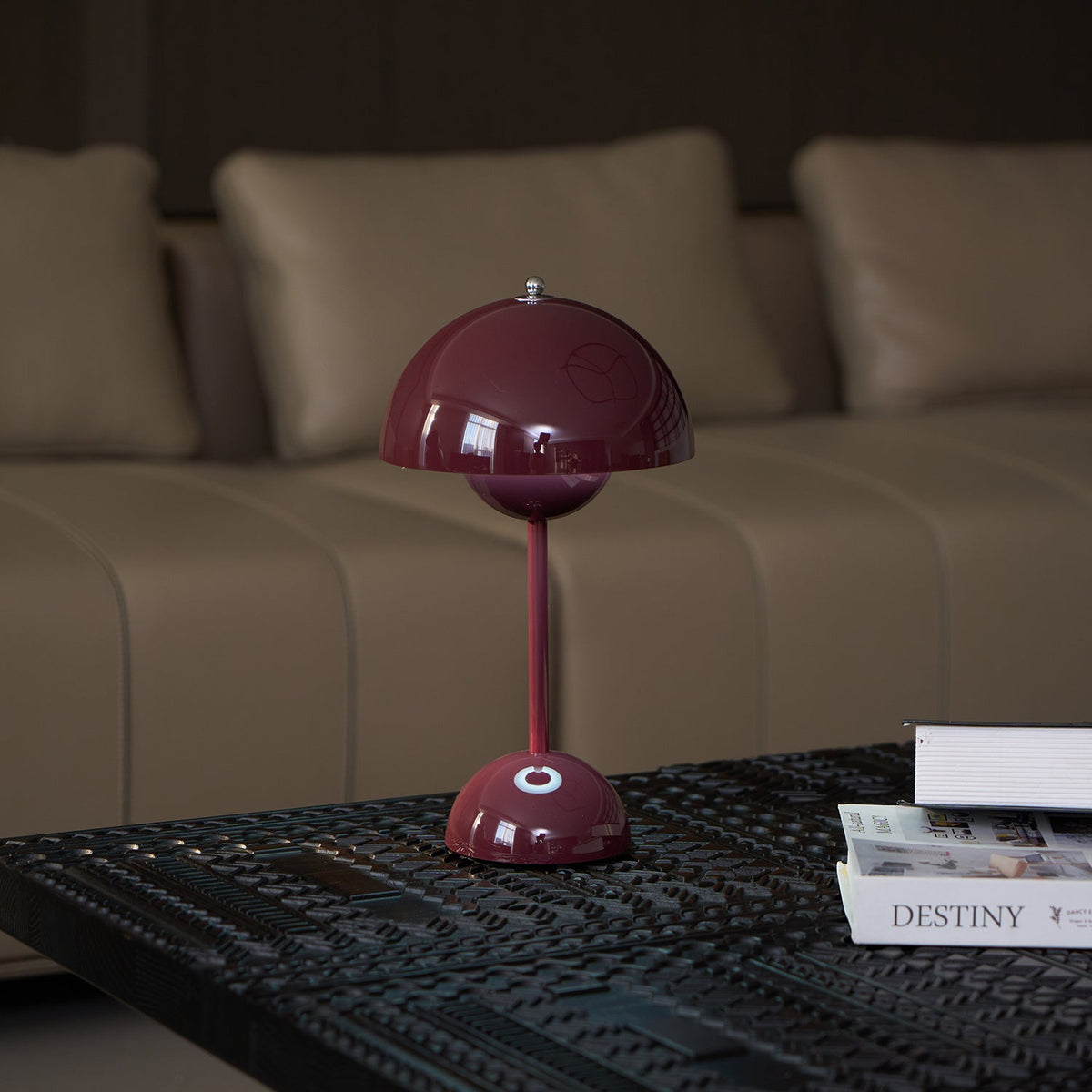 Flowerpot Portable Table Lamp
