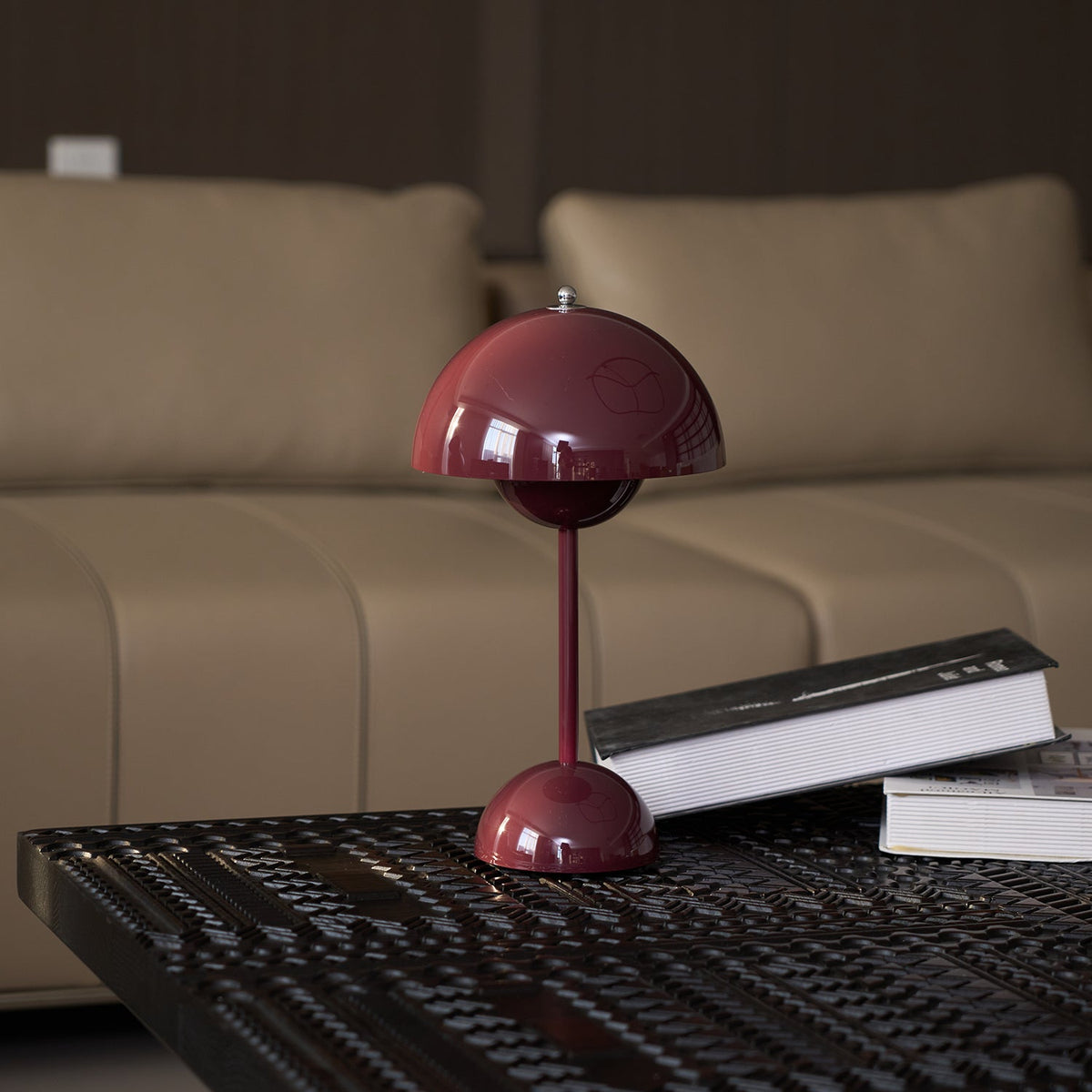 Flowerpot Portable Table Lamp