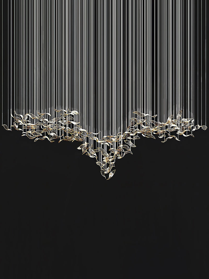 Fluttering Leaves Chandelier