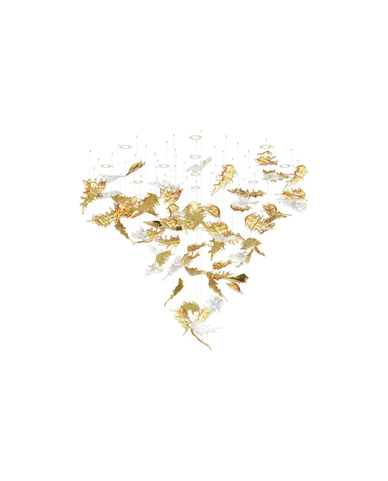 Flying Leaves Chandelier
