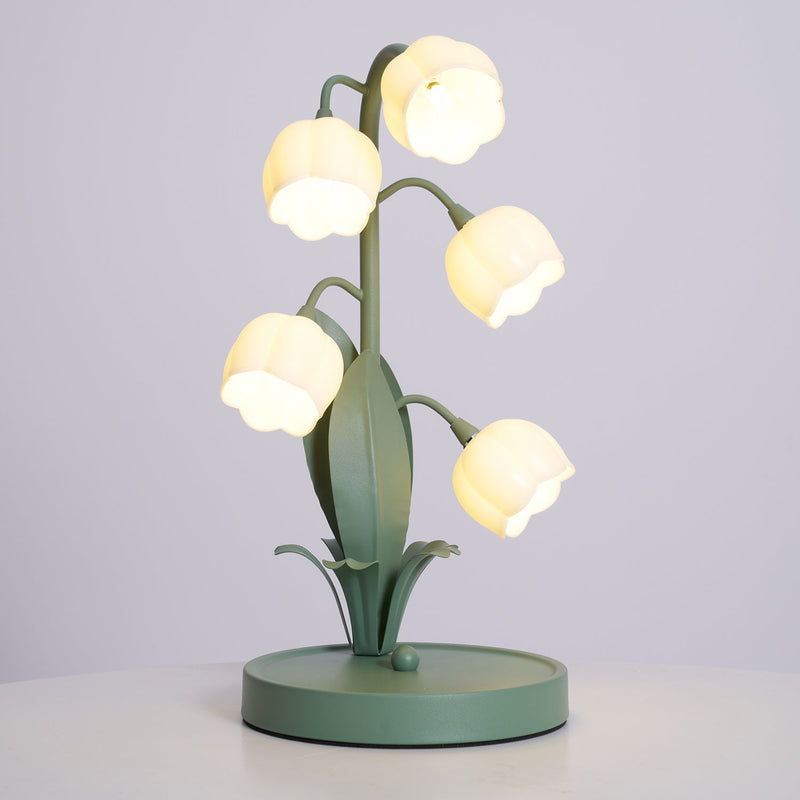 Green Lily Table Lamp