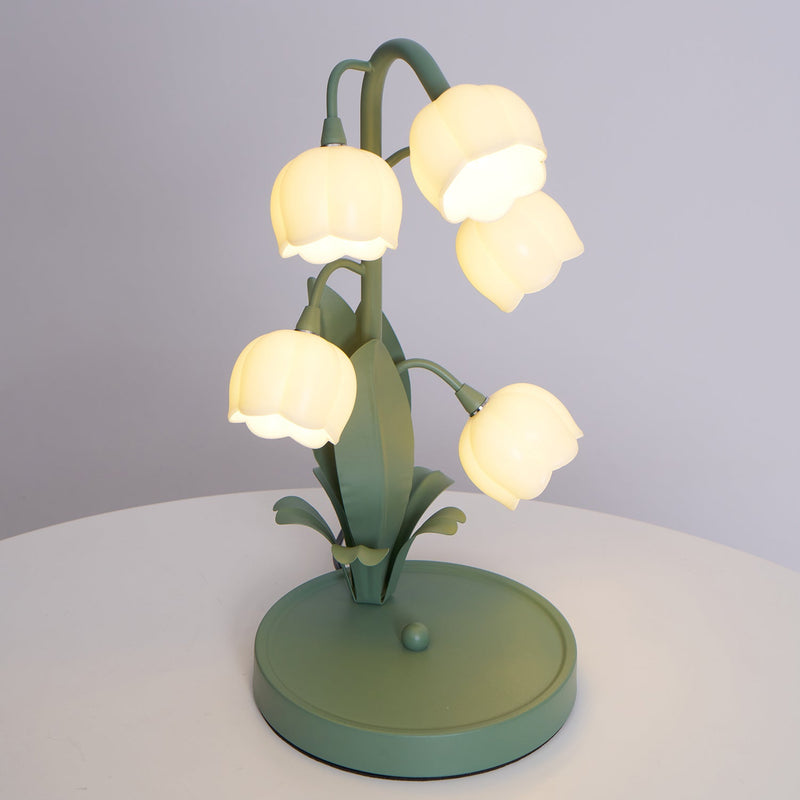 Green Lily Table Lamp