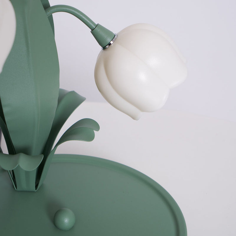 Green Lily Table Lamp