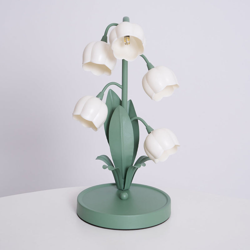 Green Lily Table Lamp