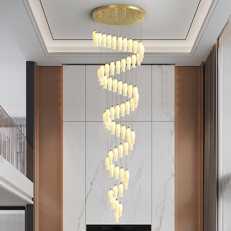Luma Flora Stairs Chandelier