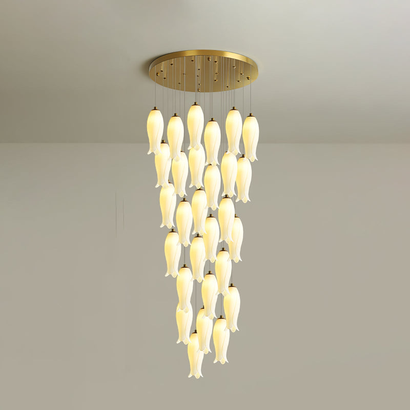 Luma Flora Stairs Chandelier