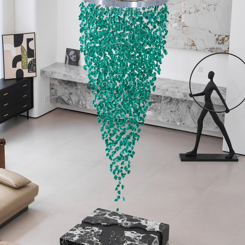 Crystal Stone Chandelier