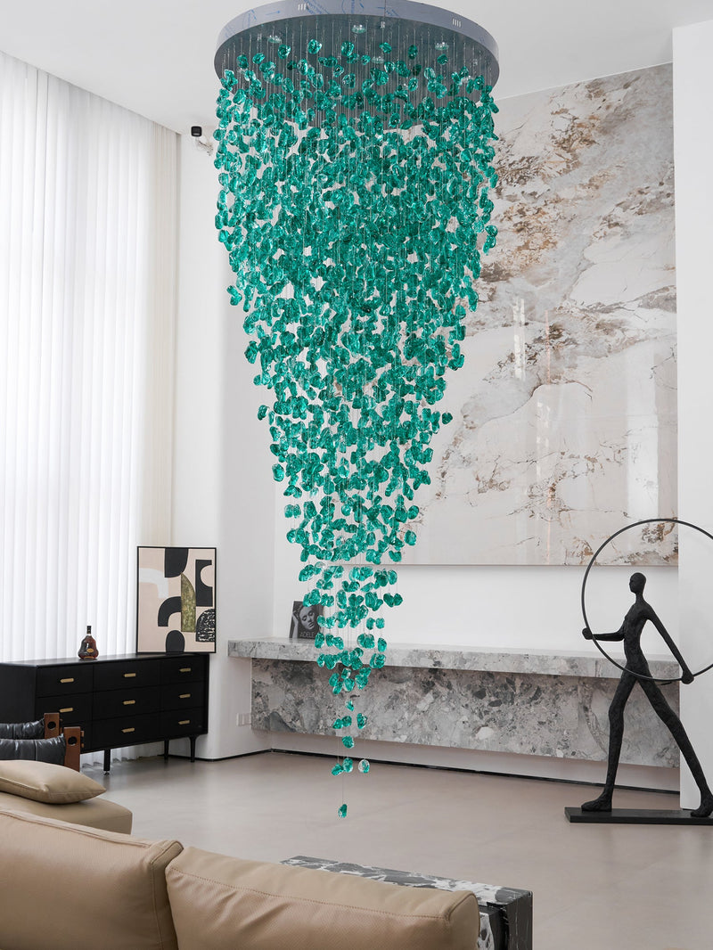 Crystal Stone Chandelier