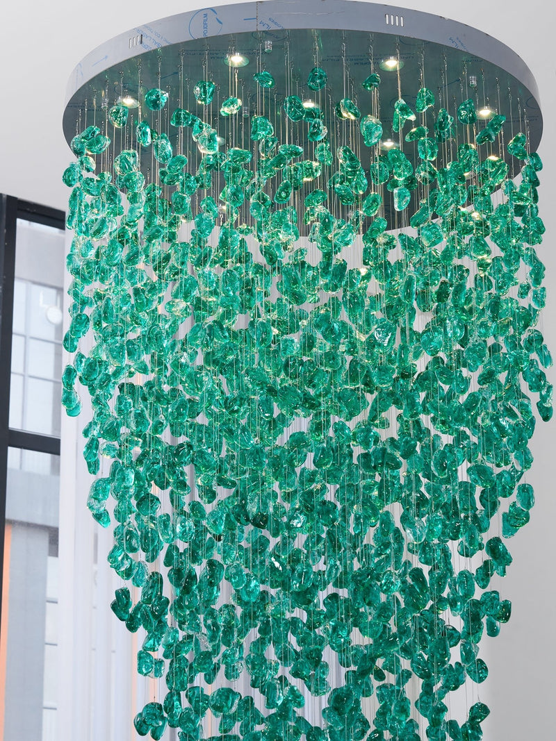 Crystal Stone Chandelier