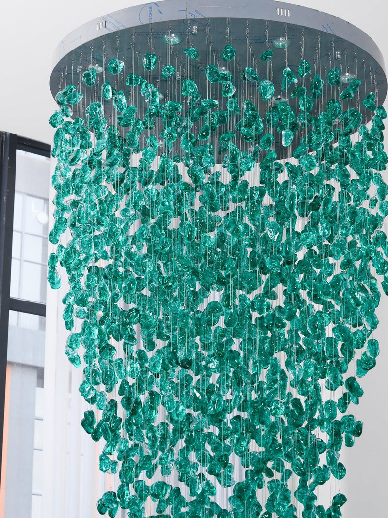 Crystal Stone Chandelier