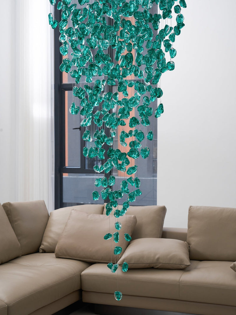 Crystal Stone Chandelier