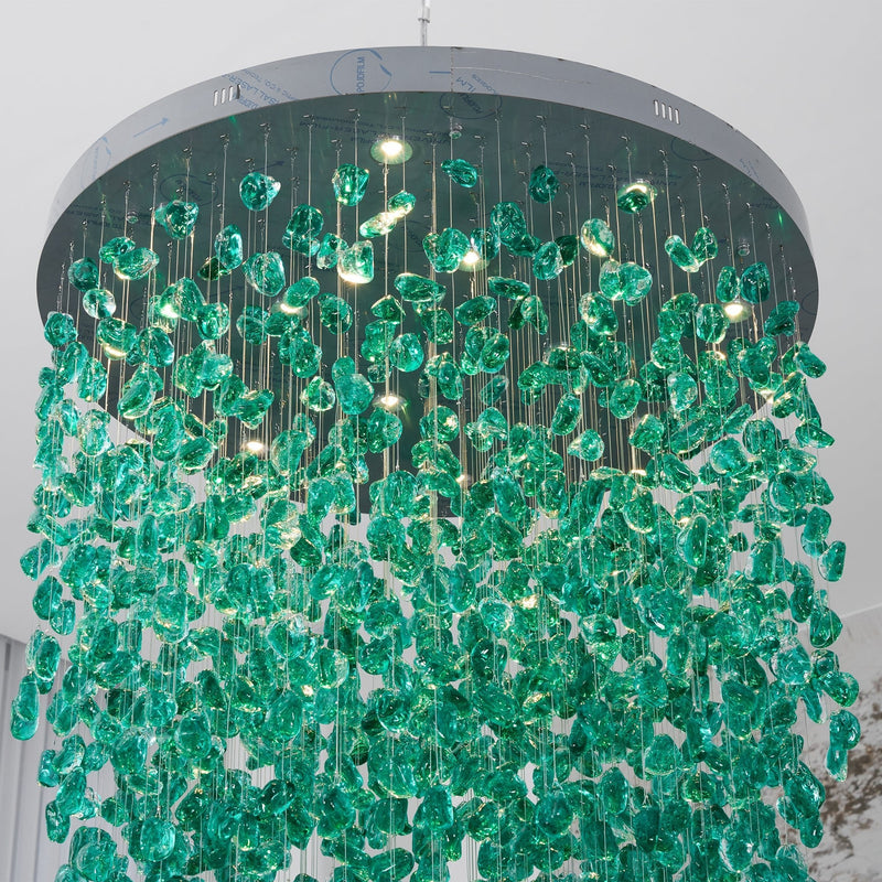 Crystal Stone Chandelier