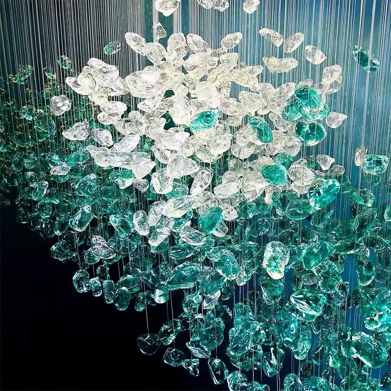 Crystal Stone Chandelier