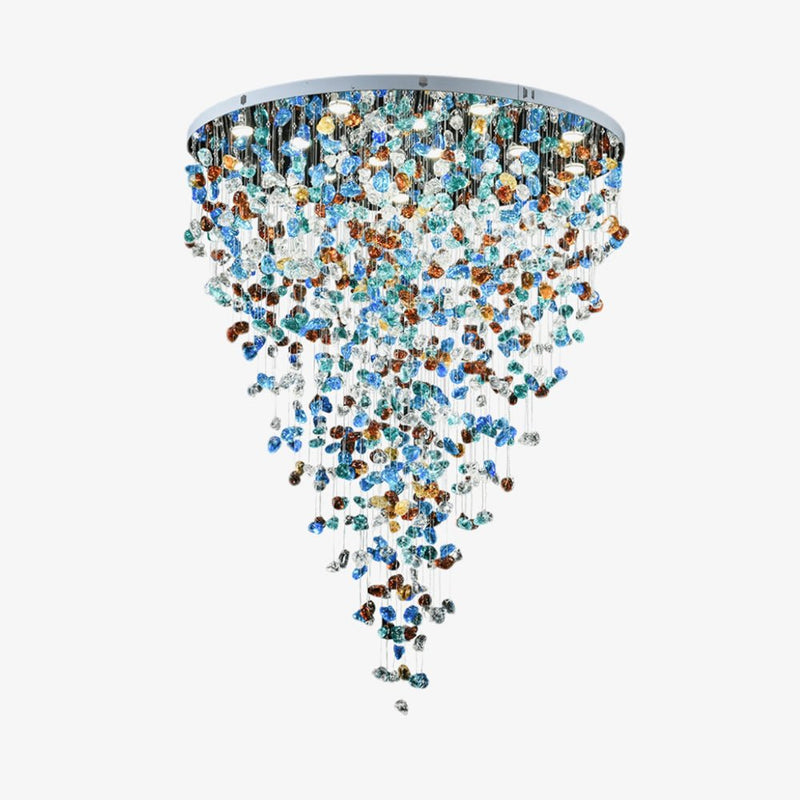 Crystal Stone Chandelier