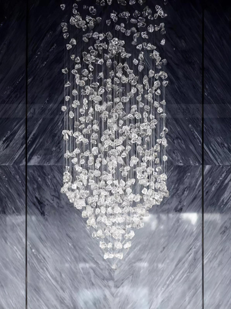 Crystal Stone Chandelier